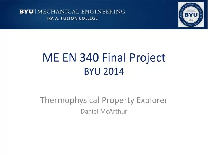 me en 340 final project byu 2014