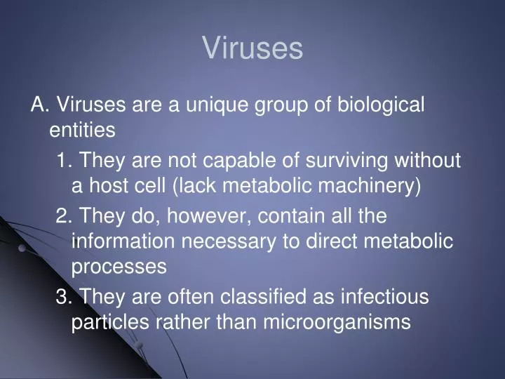 viruses