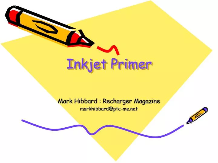 inkjet primer