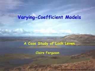 Varying-Coefficient Models