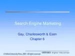 The Importance of Search Engine Marketing: Strategies and Challenges in Digital Visibility - slide 1