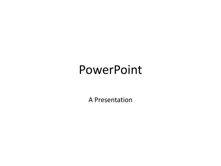 powerpoint