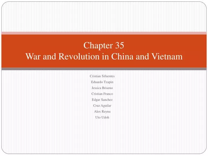 chapter 35 war and revolution in china and vietnam