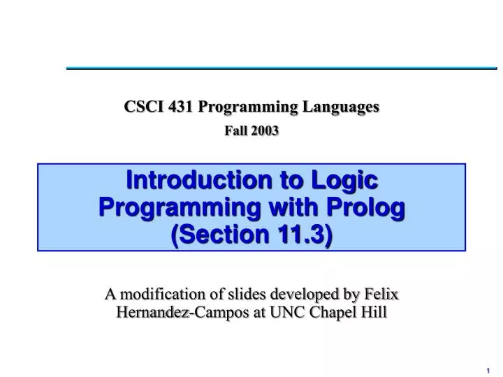 introduction to logic programming with prolog section 11 3