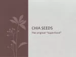 Chia Seeds - slide 1