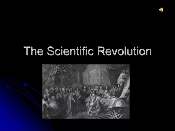 the scientific revolution