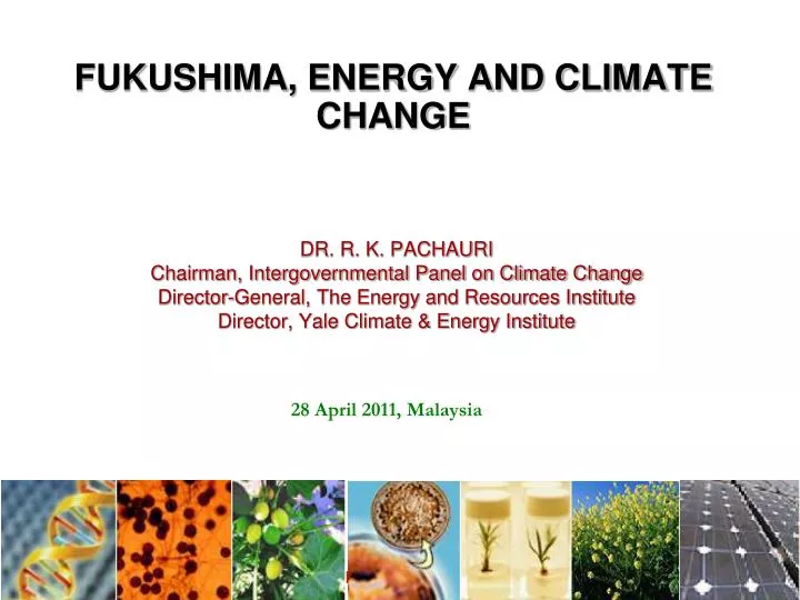 fukushima energy and climate change