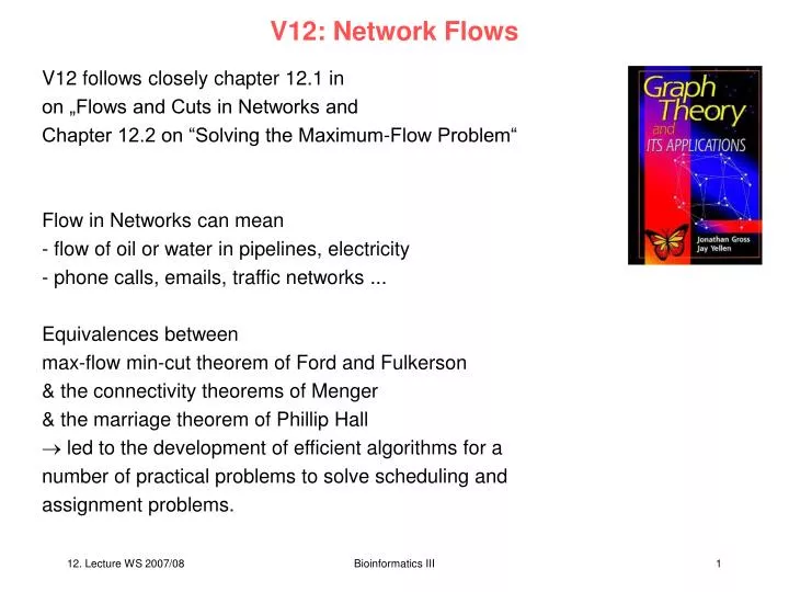v12 network flows