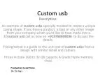 Unique Custom USB Drives with Tailored Designs for Your Brand - slide 1