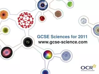 GCSE Sciences for 2011 gcse-science