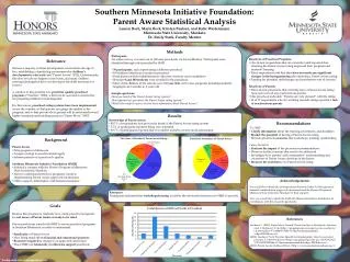 Southern Minnesota Initiative Foundation: Parent Aware Statistical Analysis