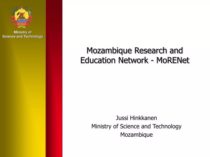 mozambique research and education network morenet