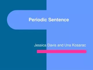 Periodic Sentence
