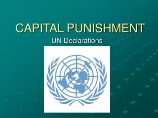 capital punishment