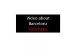 Explore Barcelona: Facts and Opinions - slide 1