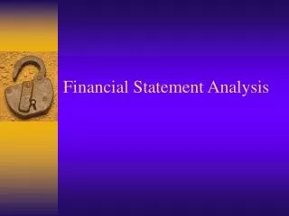 Financial Statement Analysis