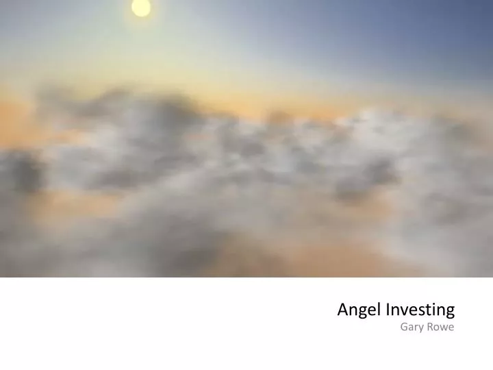 angel investing