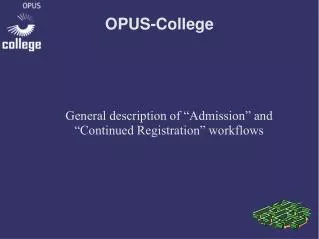 OPUS-College