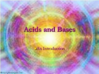acids and bases