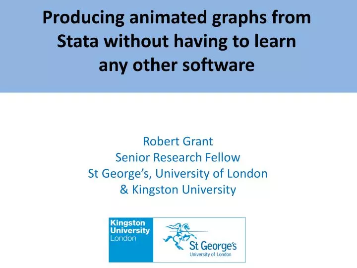 producing animated graphs from stata without having to learn any other software