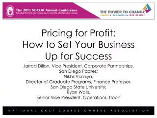 Pricing for Profit: How to Set Your Business Up for Success