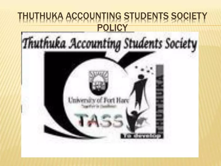 thuthuka accounting students society policy