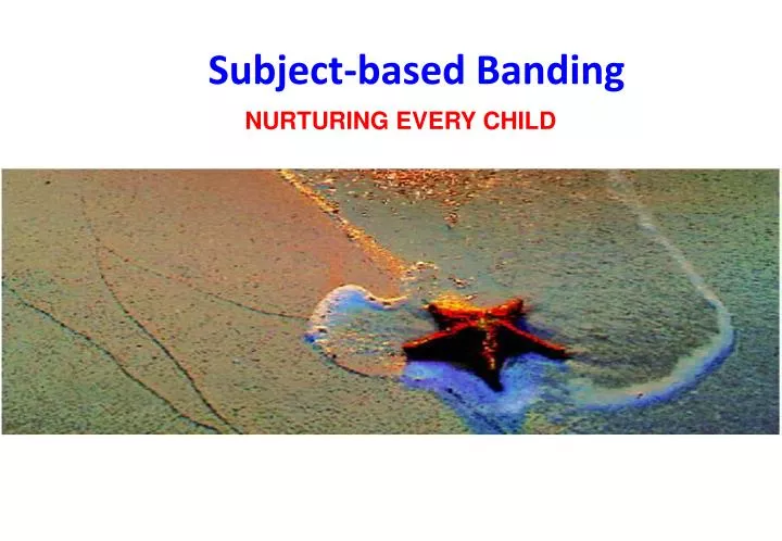 subject based banding
