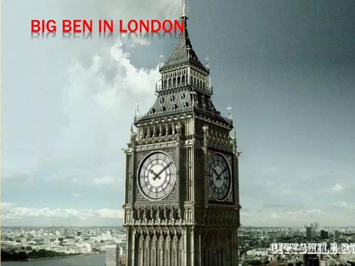 big ben in london