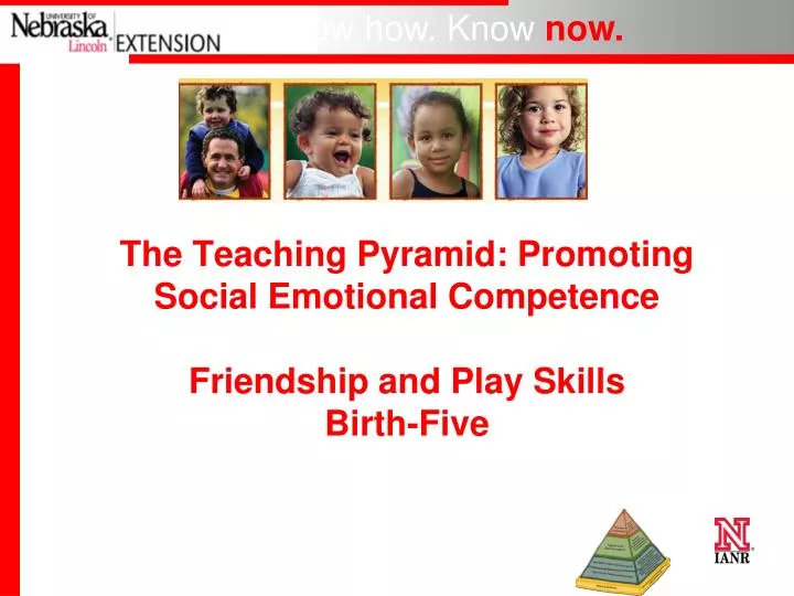 the teaching pyramid promoting social emotional competence friendship and play skills birth five