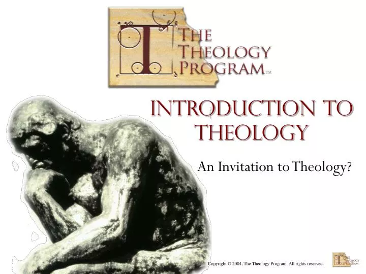 introduction to theology