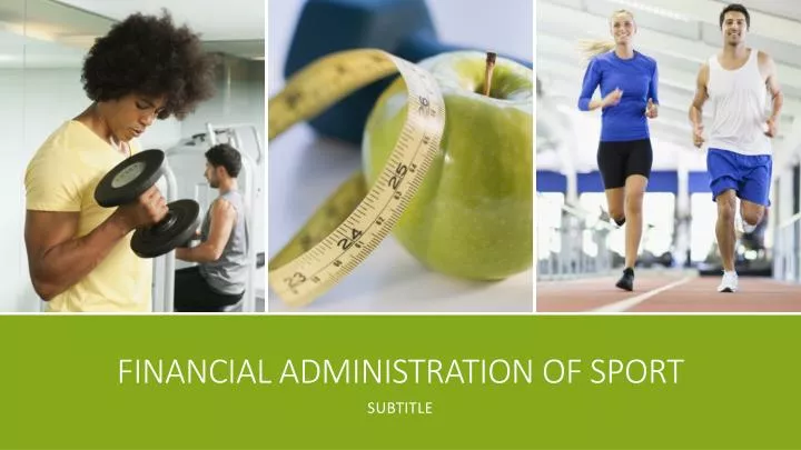 financial administration of sport