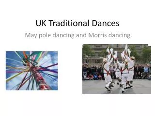 UK Traditional Dances