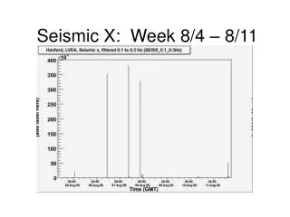 seismic x week 8 4 8 11