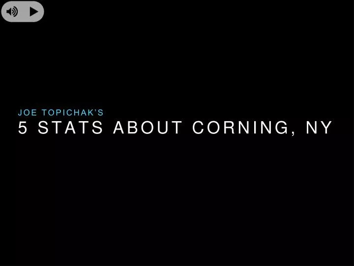5 stats about corning ny
