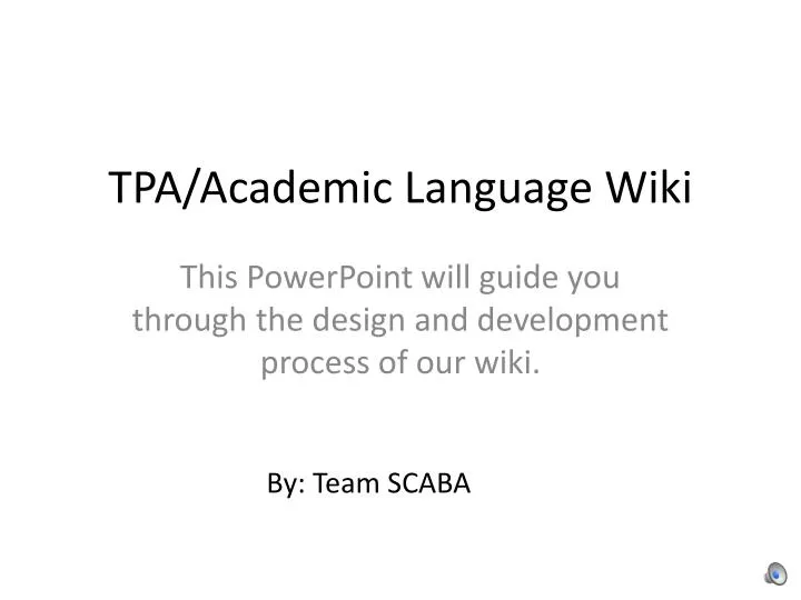 tpa academic language wiki