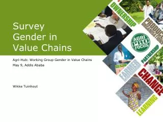 Survey Gender in Value Chains