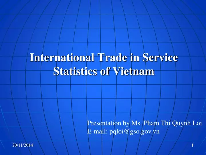 international trade in service statistics of vietnam