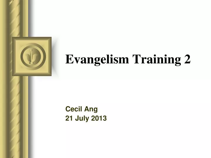 evangelism training 2