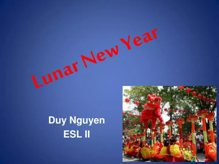 lunar new year