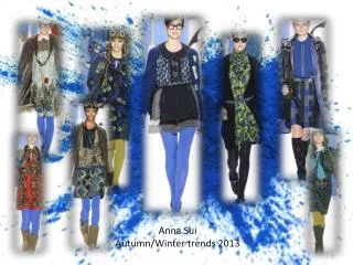 Anna Sui Autumn/Winter trends 2013