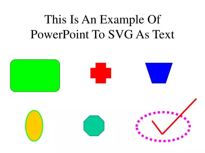 this is an example of powerpoint to svg as text