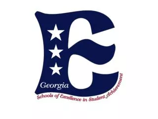 Georgia Schools of Excellence in Student Achievement