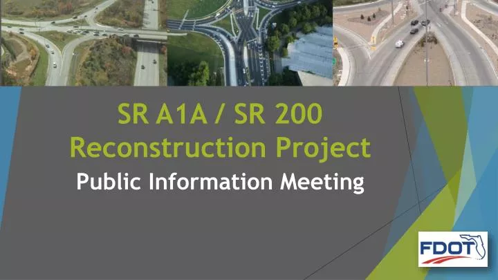sr a1a sr 200 reconstruction project