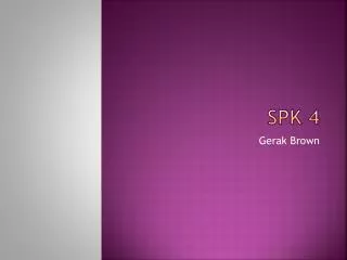 Spk 4