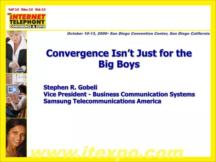 convergence isn t just for the big boys