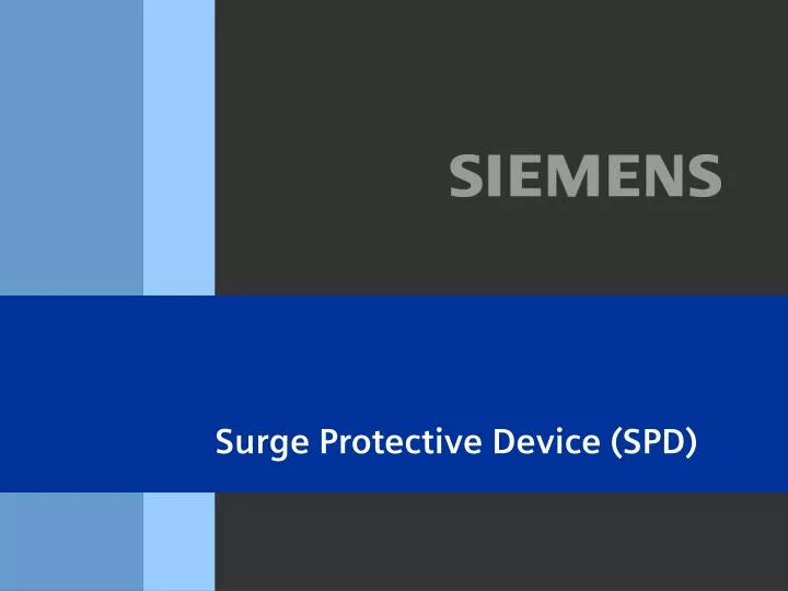 surge protective device spd
