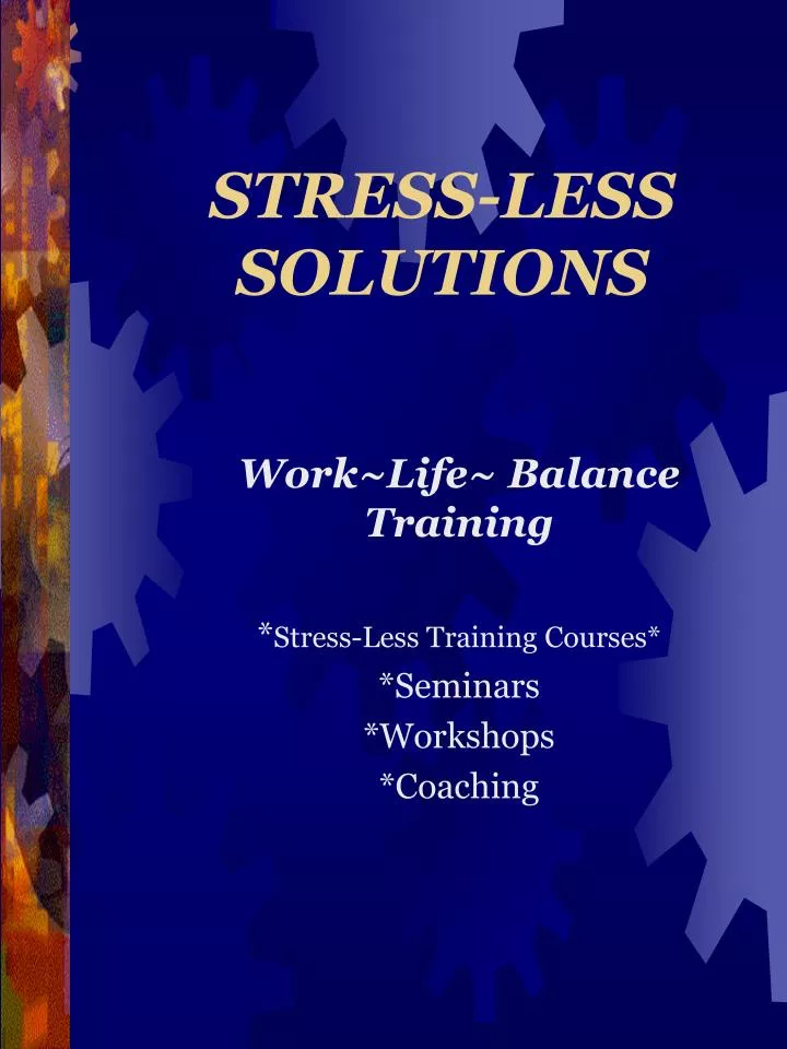 stress less solutions