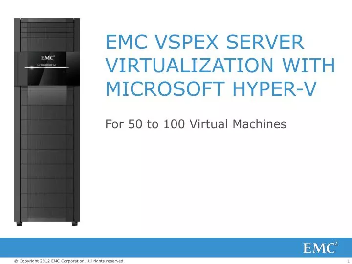 emc vspex server virtualization with microsoft hyper v