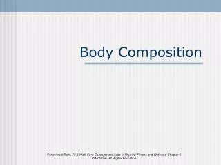 Body Composition