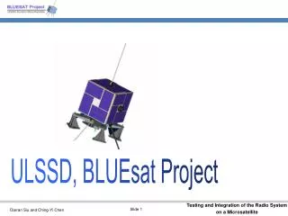 ULSSD, BLUEsat Project